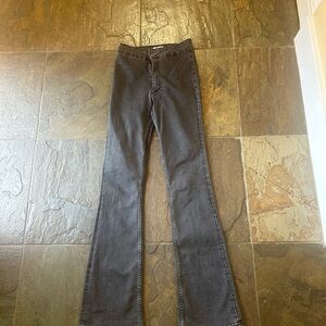 Zara Gray Boot Cut Jeans Classic Style